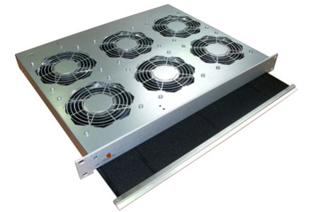 6 Fan Filtered Fan Tray