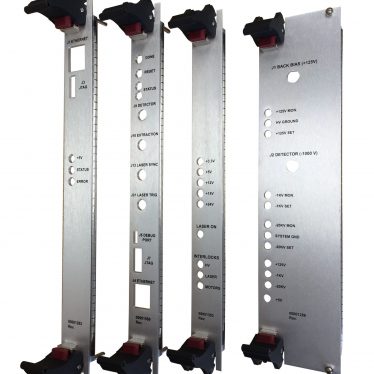 6U IEEE Front Panels - Machined and Screen Printed (Scientific)