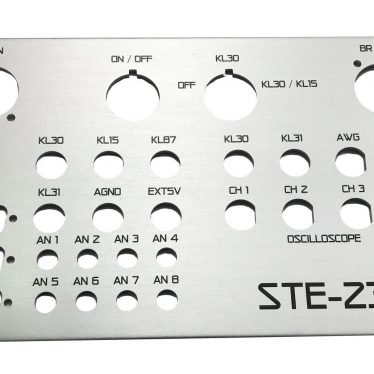 3U Panel - Machined & Engraved (Automotive Test)