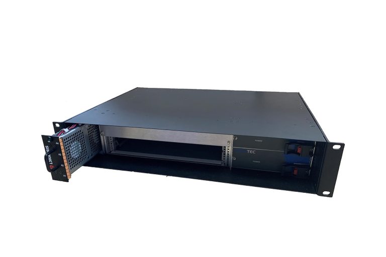Verotec Custom Rackmount VME Chassis project for nuclear power application