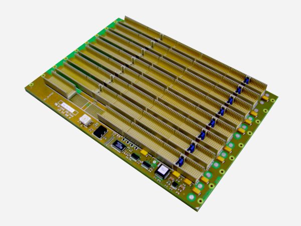 Custom 6U, 8 Slot PXI Backplane