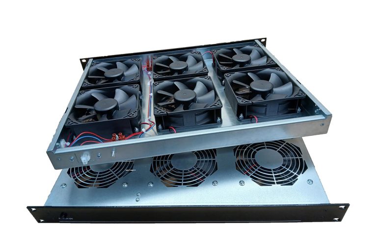 custom project - 19 inch 6-Fan Tray Solution