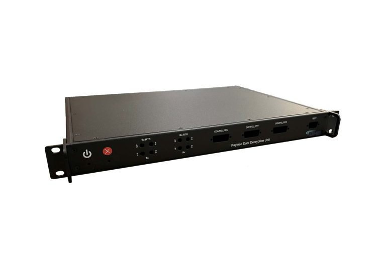 Verotec custom 19" rackmount used in the aerospace industry