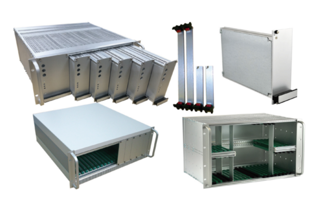 Verotec KM6 Subracks with front panels and modules Verotec KM6 Subracks with front panels and modules